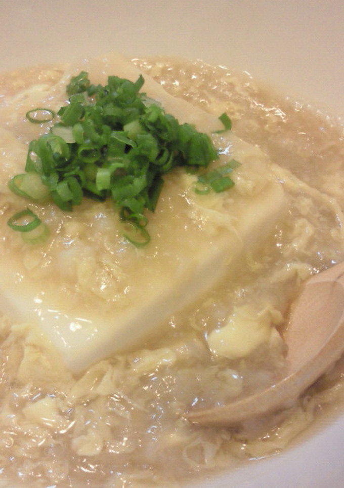 ふわっふわとろ～り卵のとろろあんかけ豆腐-レシピのメイン写真