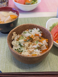 せりの混ぜごはん-レシピのメイン写真