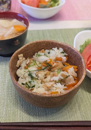 せりの混ぜごはん-レシピのメイン写真