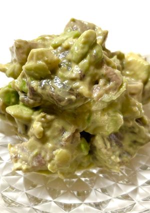 カツオのタタキのアボカドあえ-レシピのメイン写真