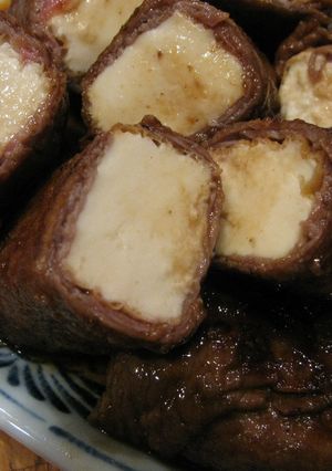 お弁当に！厚揚げの牛肉巻き-レシピのメイン写真