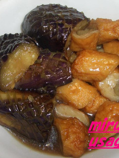 ♪ なすの煮物 生姜風味でとろんとろん-レシピのメイン写真