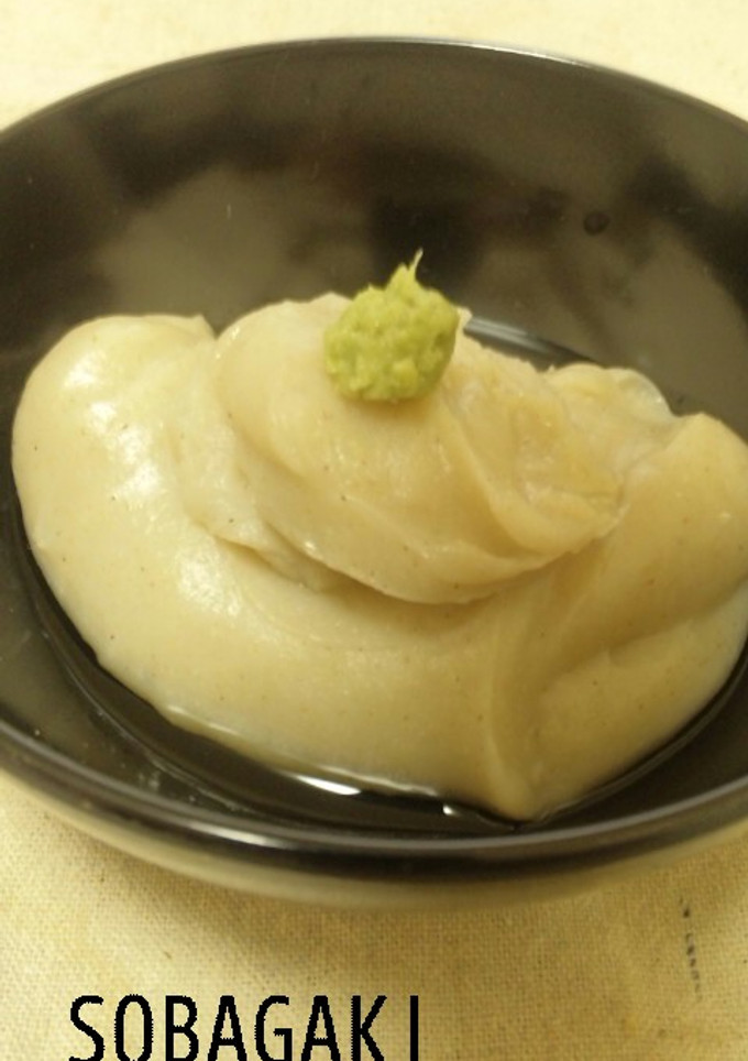 ふわとろ食感!高級蕎麦屋のそばがき-レシピのメイン写真