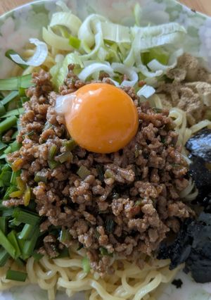豚ひき肉で簡単♪台湾まぜそば-レシピのメイン写真