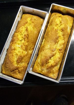 梨のパウンドケーキ2本分-レシピのメイン写真