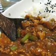 マグロ豆腐*カレー