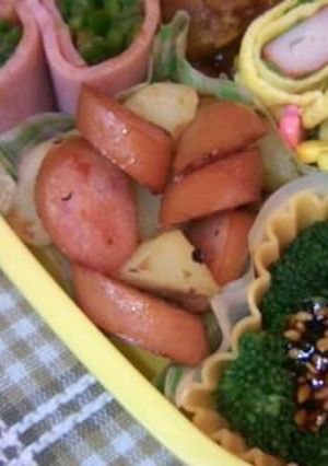 ★お弁当の簡単おかず♡ウインナーポテト★-レシピのメイン写真