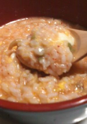 温まる♪キムチの中華雑炊-レシピのメイン写真