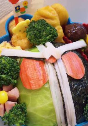 「仮面ライダーW」のお弁当★-レシピのメイン写真