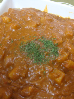 デミグラスソースでひき肉カレー-レシピのメイン写真