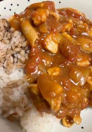 ルーで作る材料簡単バターチキンカレー-レシピのメイン写真