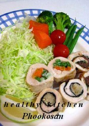 三つのお味♪ヘルシーささみ巻き-レシピのメイン写真