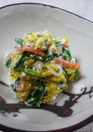 豆腐の水切りいらず!白和え-レシピのメイン写真