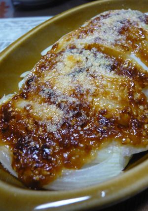 ホク甘を楽しんで~大根と玉ねぎの簡単焼き-レシピのメイン写真