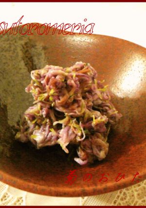 菊のおひたし-レシピのメイン写真
