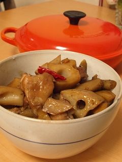 鶏ごぼう。ではなく・・・鶏レンコン☆-レシピのメイン写真