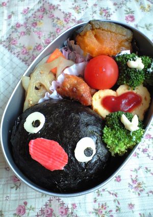 簡単！キャラ弁☆ピングーの顔♪-レシピのメイン写真