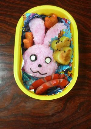 キャラ弁 うさぎ-レシピのメイン写真