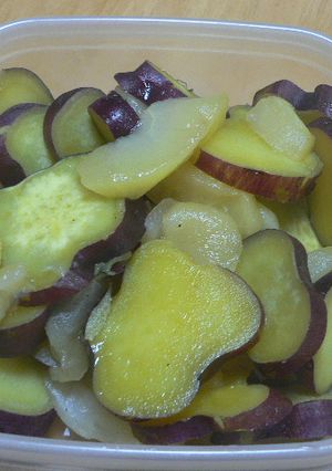 さつまいものりんご煮-レシピのメイン写真