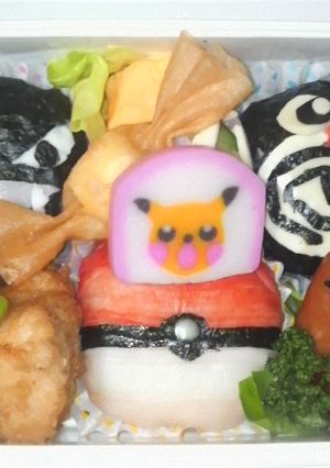 ポケモン☆おにぎり弁当-レシピのメイン写真