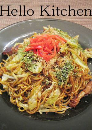 おうちで簡単B級グルメ！富士宮焼きそば-レシピのメイン写真