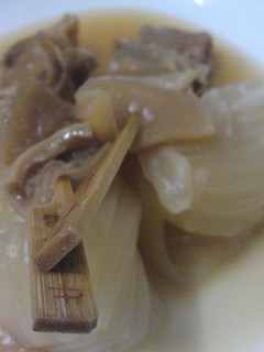 外伝。玉ねぎの牛筋煮-レシピのメイン写真