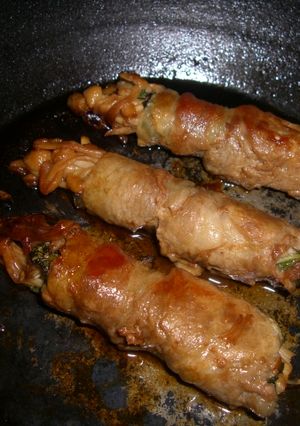 お弁当に最適♪簡単　豚肉巻きポン酢焼き-レシピのメイン写真