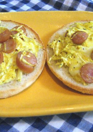 ウインナーinキャベツカレーマフィン-レシピのメイン写真