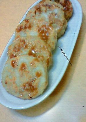れんこんと豚ひき肉のはさみ照り焼き-レシピのメイン写真