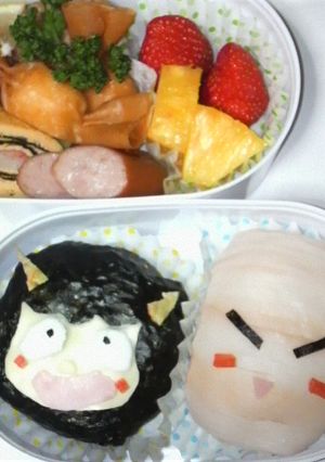 ランボさん☆おにぎり弁当-レシピのメイン写真