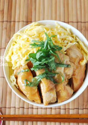 鶏の照り焼きDON♪-レシピのメイン写真