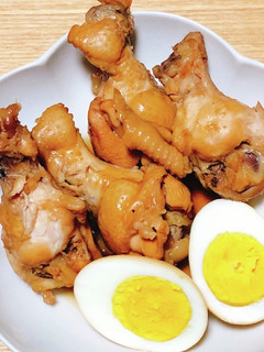 鶏手羽元と卵の煮物-レシピのメイン写真