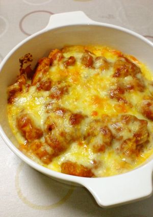 ☆子供大好き❤簡単!鶏肉トマトグラタン☆-レシピのメイン写真