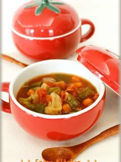 野菜たっぷり♪脂肪燃焼ダイエットスープ-レシピのメイン写真