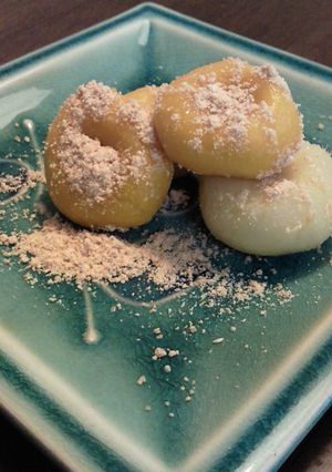 カボチャと豆腐の白玉☆きな粉味-レシピのメイン写真