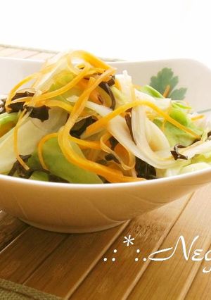 ∮キャベツときくらげの中華風ღ甘酢漬け∮-レシピのメイン写真