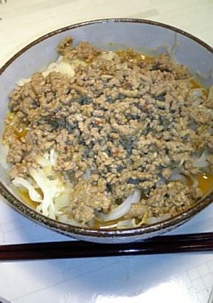 簡単!!即席担々麺-レシピのメイン写真