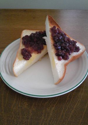 ふるさとの味「小倉トースト」-レシピのメイン写真