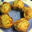 ☆。もち粉のピザ風マフィン☆。