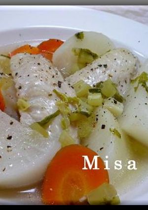 手羽先とゴロゴロ大根のポトフ-レシピのメイン写真