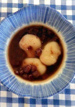 お汁粉 白玉団子入り-レシピのメイン写真