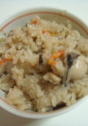 おいしい清酒使った炊き込みご飯-レシピのメイン写真