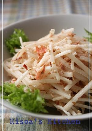 大根のおかかゴマサラダ☆-レシピのメイン写真