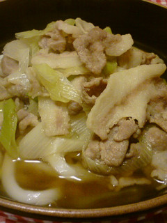 肉汁うどん-レシピのメイン写真