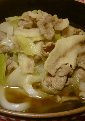 肉汁うどん-レシピのメイン写真