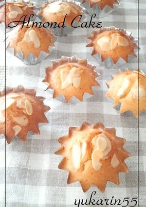 分量50♪ふんわぁ~りアーモンドCake-レシピのメイン写真