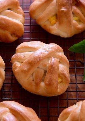 朝食に🍳卵とチーズのふわふわミルクパン-レシピのメイン写真