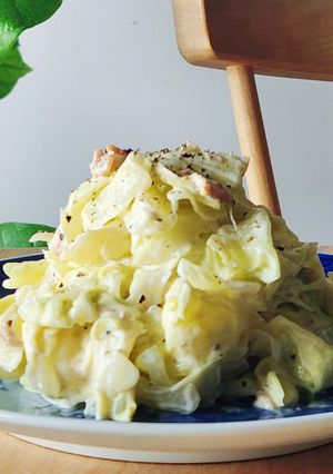 梅マヨキャベツ☆人気な作り置き☆簡単副菜-レシピのメイン写真