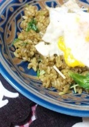 ●残ったカレーで和風カレーチャーハン●-レシピのメイン写真