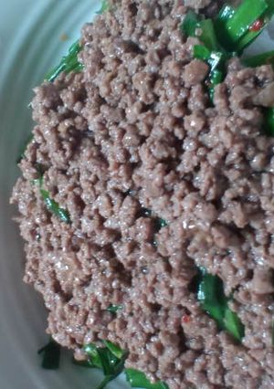 スタミナ満点！ニラ丼-レシピのメイン写真